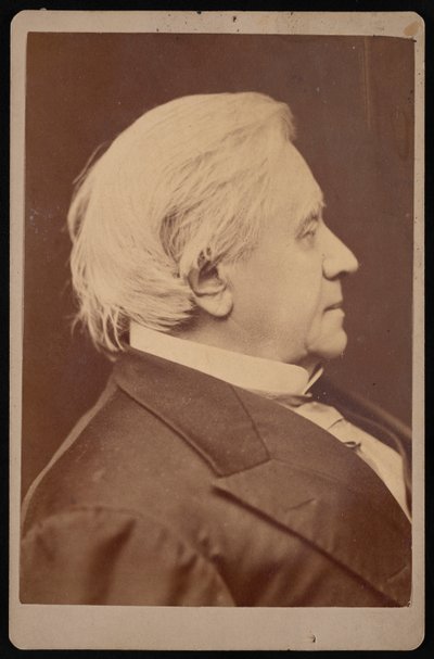 约瑟夫-亨利1797-1878年的画像，1875年12月。 作者 Samuel Montague Fassett