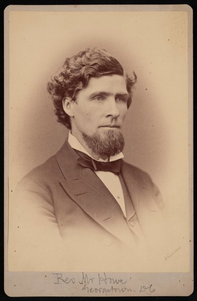 豪牧师的肖像，1876至1880年间。 作者 Samuel Montague Fassett