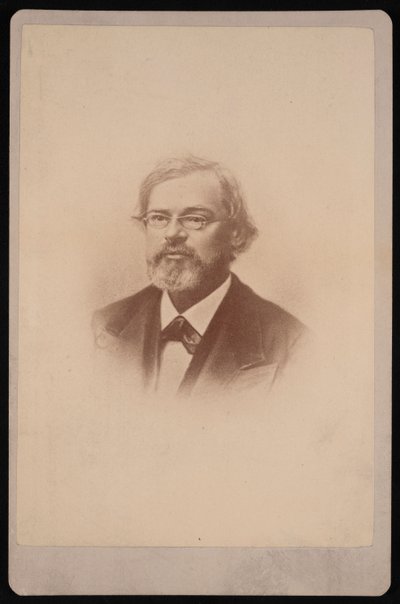 Townend Glover 1813-1883年的画像，1878年。 作者 塞缪尔·蒙塔古·法塞特