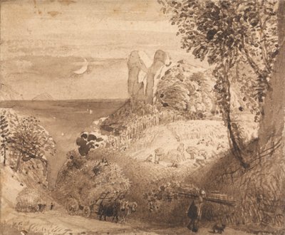 田园风光 作者 塞缪尔·帕尔默（Samuel Palmer）