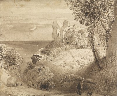 田园风光 作者 塞缪尔·帕尔默（Samuel Palmer）