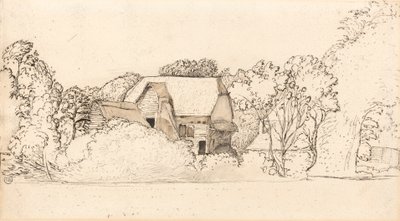 肖勒姆的古老谷仓 作者 塞缪尔·帕尔默（Samuel Palmer）