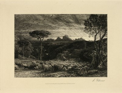 清晨 作者 塞缪尔·帕尔默（Samuel Palmer）