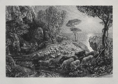 摩尔里斯和加拉太亚 作者 塞缪尔·帕尔默（Samuel Palmer）
