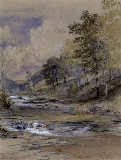 威尔士马赫维河上 作者 塞缪尔·帕尔默（Samuel Palmer）