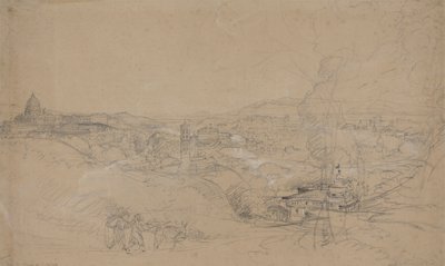 从圣斯皮里托出发的罗马 作者 塞缪尔·帕尔默（Samuel Palmer）