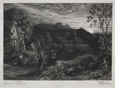侍者 作者 塞缪尔·帕尔默（Samuel Palmer）