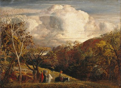 明亮的云 作者 塞缪尔·帕尔默（Samuel Palmer）