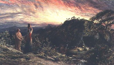 生命的曙光（水彩和水粉画） 作者 塞缪尔·帕尔默（Samuel Palmer）