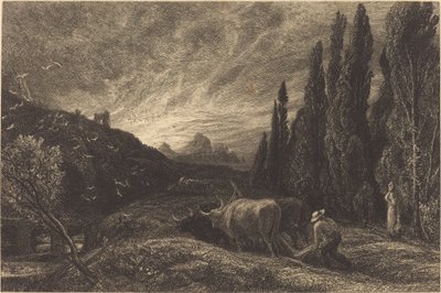 早期的犁地者 作者 塞缪尔·帕尔默（Samuel Palmer）