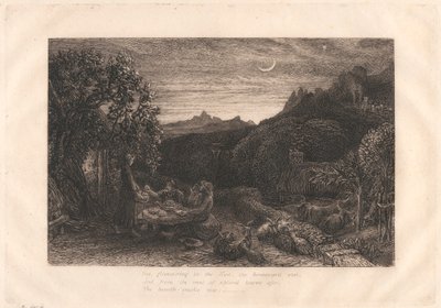 归家之星 作者 塞缪尔·帕尔默（Samuel Palmer）
