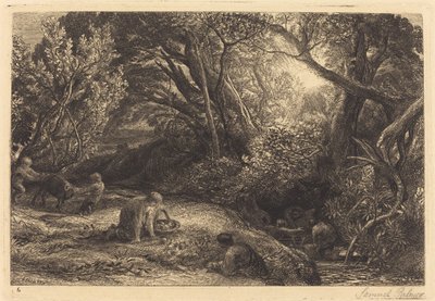 生命的早晨 作者 塞缪尔·帕尔默（Samuel Palmer）