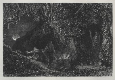 墓穴 作者 塞缪尔·帕尔默（Samuel Palmer）