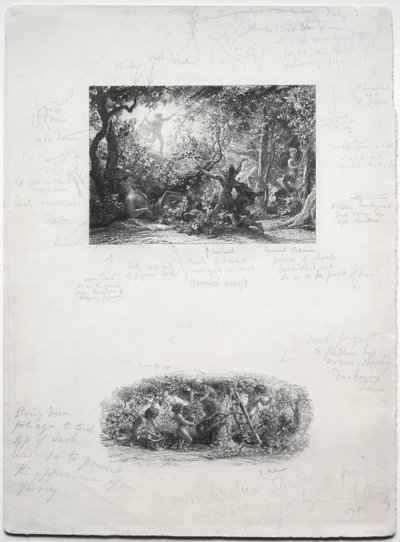 藤蔓 作者 塞缪尔·帕尔默（Samuel Palmer）