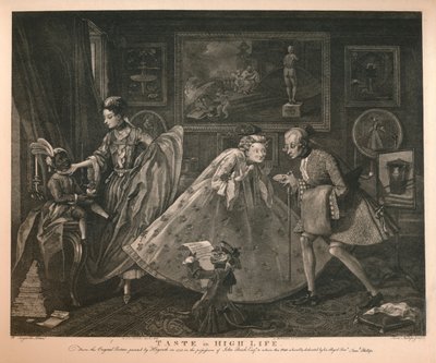 高级生活的品味》，1798年 作者 塞缪尔·菲利普斯
