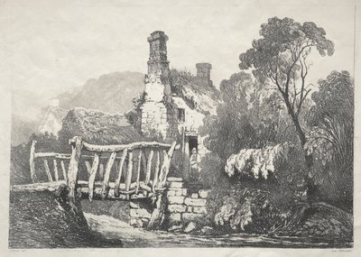 英格兰北部古建筑和乡村小屋系列：  贝兰德附近 作者 塞缪尔·普鲁特