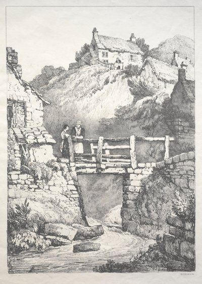 英格兰北部古建筑和乡村小屋系列》：  伦斯维克 作者 塞缪尔·普鲁特