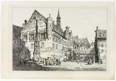 乌尔姆 Rath Haus 作者 Samuel Prout