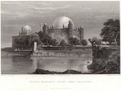 Sultan Mahomed Shah在Bejapore的坟墓 作者 Samuel Prout