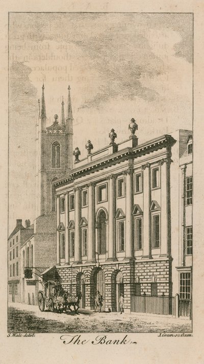 英格兰银行，乔治桑普森大厦，1734年 作者 塞缪尔·瓦尔