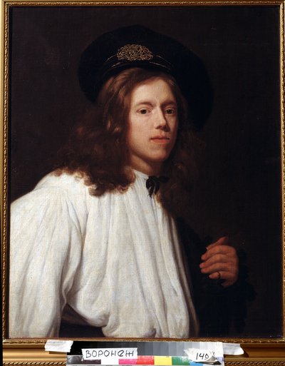 "自画像》（Autoportrait） 塞缪尔-迪克斯-凡-胡格斯特拉顿（1627-1678 年）17 世纪作品 俄罗斯沃罗涅日美术馆 Ivan Kramskoy (ou Kramskoi) Peinture de Samuel Dirksz van Hoogstraten (1627-1678) 17eme siecle Musee des Beaux Arts Ivan Kramskoy (ou Kramskoi) a Voronej (Voronezh), Russie. 作者 塞缪尔·范霍格斯特拉滕