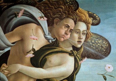维纳斯的诞生（细节 作者 桑德罗·波提切利（Sandro Botticelli）