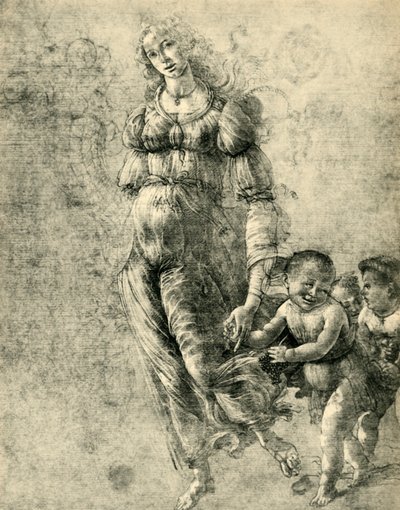 丰盛或秋天，1480-1485年，1943年。 作者 桑德罗·波提切利（Sandro Botticelli）