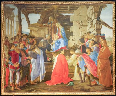 玛吉的崇拜 作者 桑德罗·波提切利（Sandro Botticelli）
