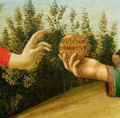 巴黎的判决（苹果手） 作者 桑德罗·波提切利（Sandro Botticelli）
