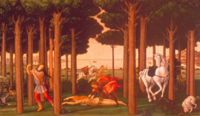 纳斯塔吉奥·德·洪尼斯二世 作者 桑德罗·波提切利（Sandro Botticelli）
