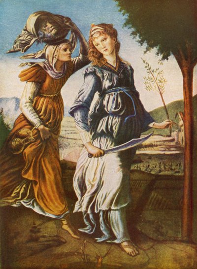 朱迪思和她的仆人与Holofernes的负责人 作者 桑德罗·波提切利（Sandro Botticelli）