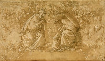 玛丽的加冕礼 作者 桑德罗·波提切利（Sandro Botticelli）