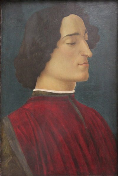 朱利亚诺-美第奇肖像 作者 桑德罗·波提切利（Sandro Botticelli）