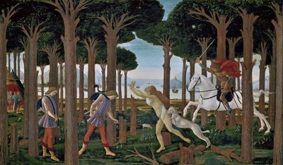 纳斯塔吉奥-德利-奥内斯蒂的故事 I 作者 桑德罗·波提切利（Sandro Botticelli）