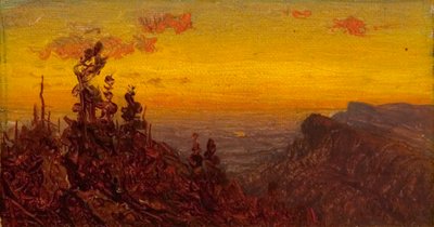 来自沙旺克山，1823-1880。 作者 桑福德·罗宾逊·吉福德