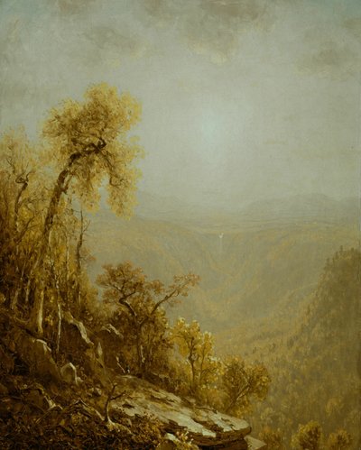 考特斯基尔丁香，卡茨基尔山，1880年。 作者 桑福德·罗宾逊·吉福德