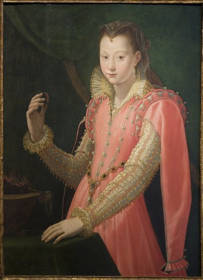 波西亚-卡托尼年轻女子肖像 作者 Agnolo Bronzino