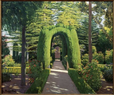 Glorieta. Jardí d’Alcoi 作者 圣地亚哥·鲁西诺（SantiagoRusiñol）