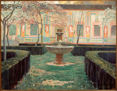 Verlassener Garten 作者 圣地亚哥·鲁西诺（SantiagoRusiñol）