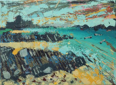 Abbey (acrylic on canvas) 作者 莎拉·海沃德