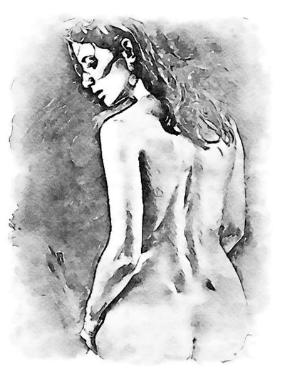 后面一个美丽的女人 作者 SaskiaBJ