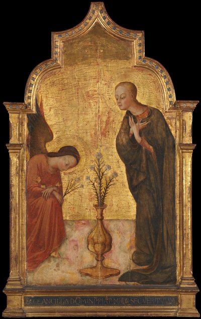 通告，ca。 1435。 作者 Sassetta