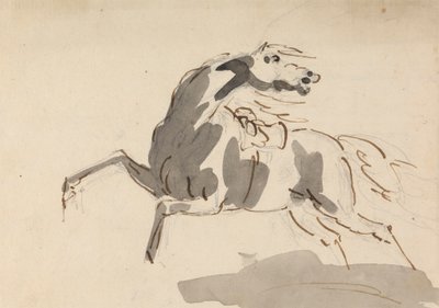 马向左边跑去... 作者 索里·吉尔平（Sawrey Gilpin）
