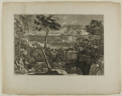 三个旅人和他们的受害者的景观 作者 塞巴斯蒂安·波登（Sebastien Bourdon）