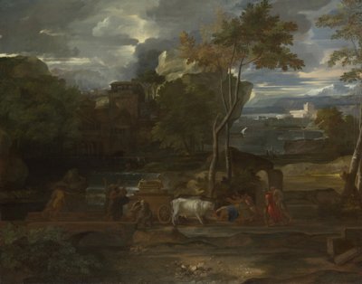 方舟归来，1659年 作者 塞巴斯蒂安·波登（Sebastien Bourdon）