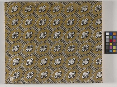 8 叶花卉册，17 世纪中期（纸张上的墨水和色彩） 作者 学校中文