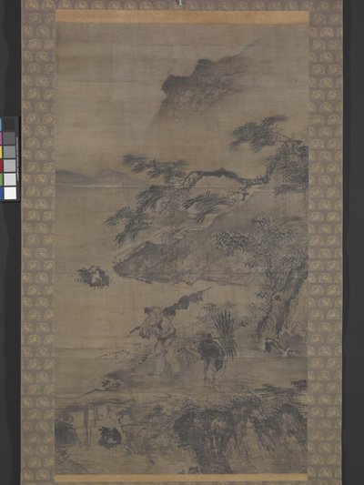河岸上的渔夫和樵夫 作者 学校中文