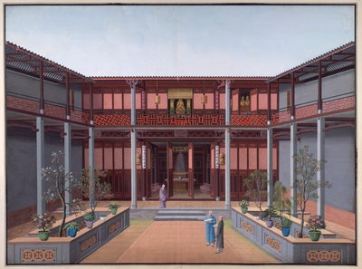 湖南寺 - 观音殿、禅院 作者 学校中文