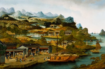 中国的茶叶生产，中国广州 作者 学校中文