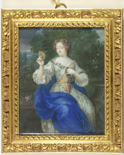 Marie-Angelique Scoraille de Rousille, Duchesse de Fontanges (enamel) 作者 大陆学校